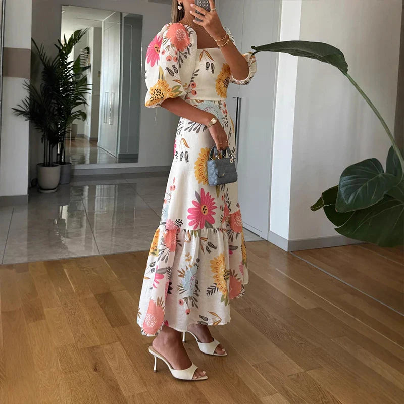 Soleil Puff Dress