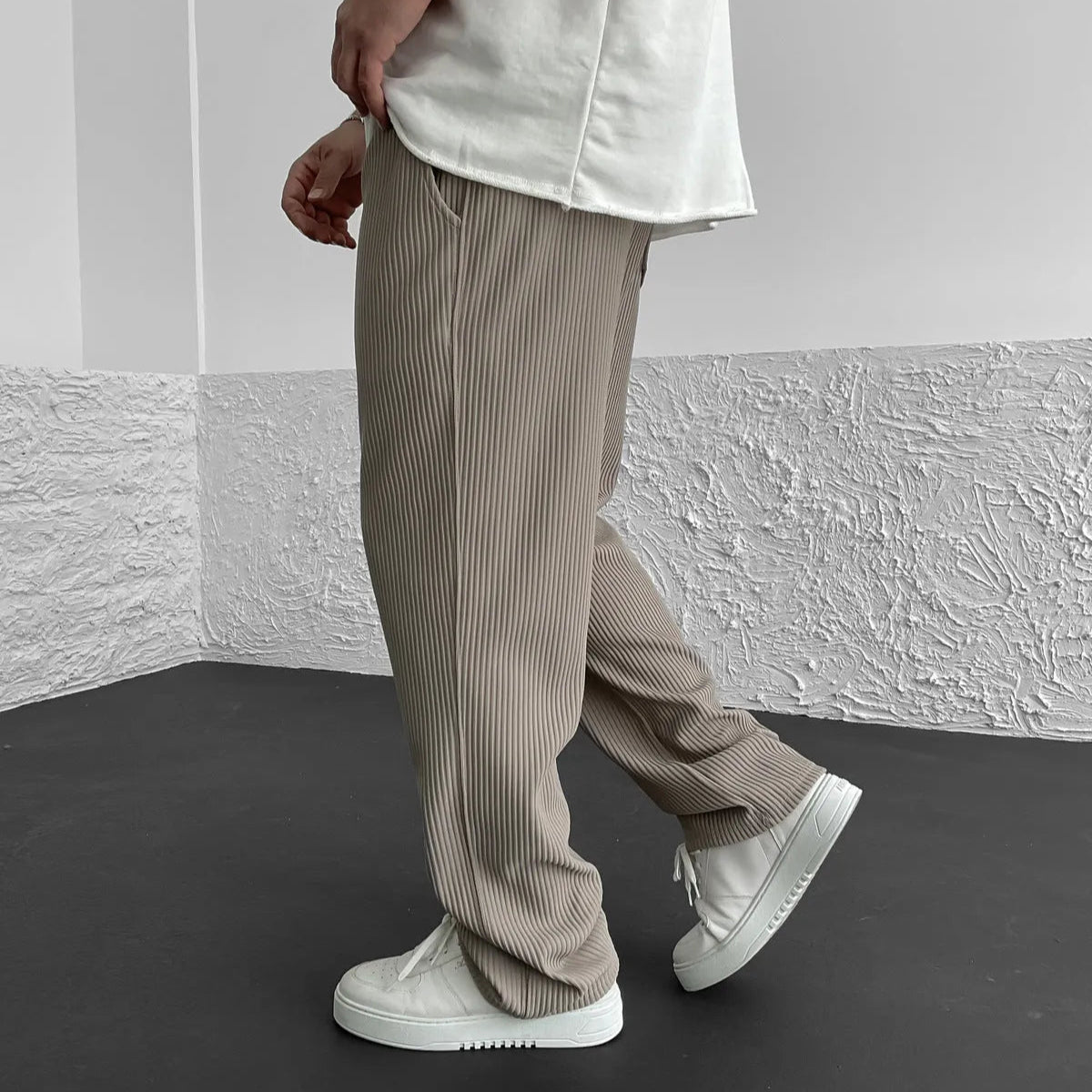 Monaco Relaxed Knit Trousers