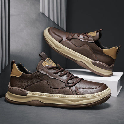 Lorenzo Leather Trainers