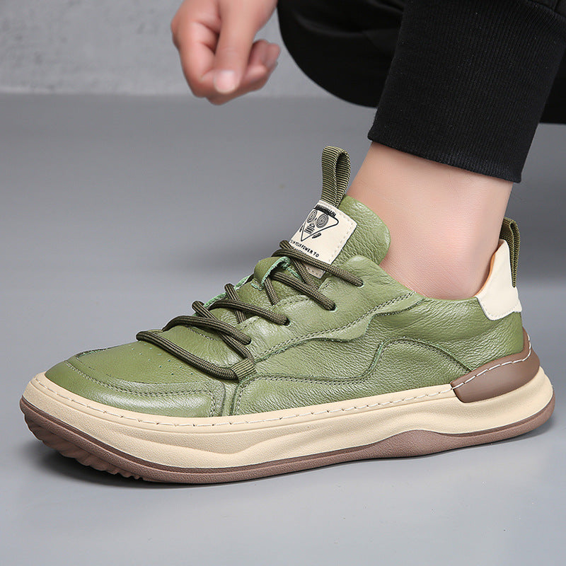 Lorenzo Leather Trainers