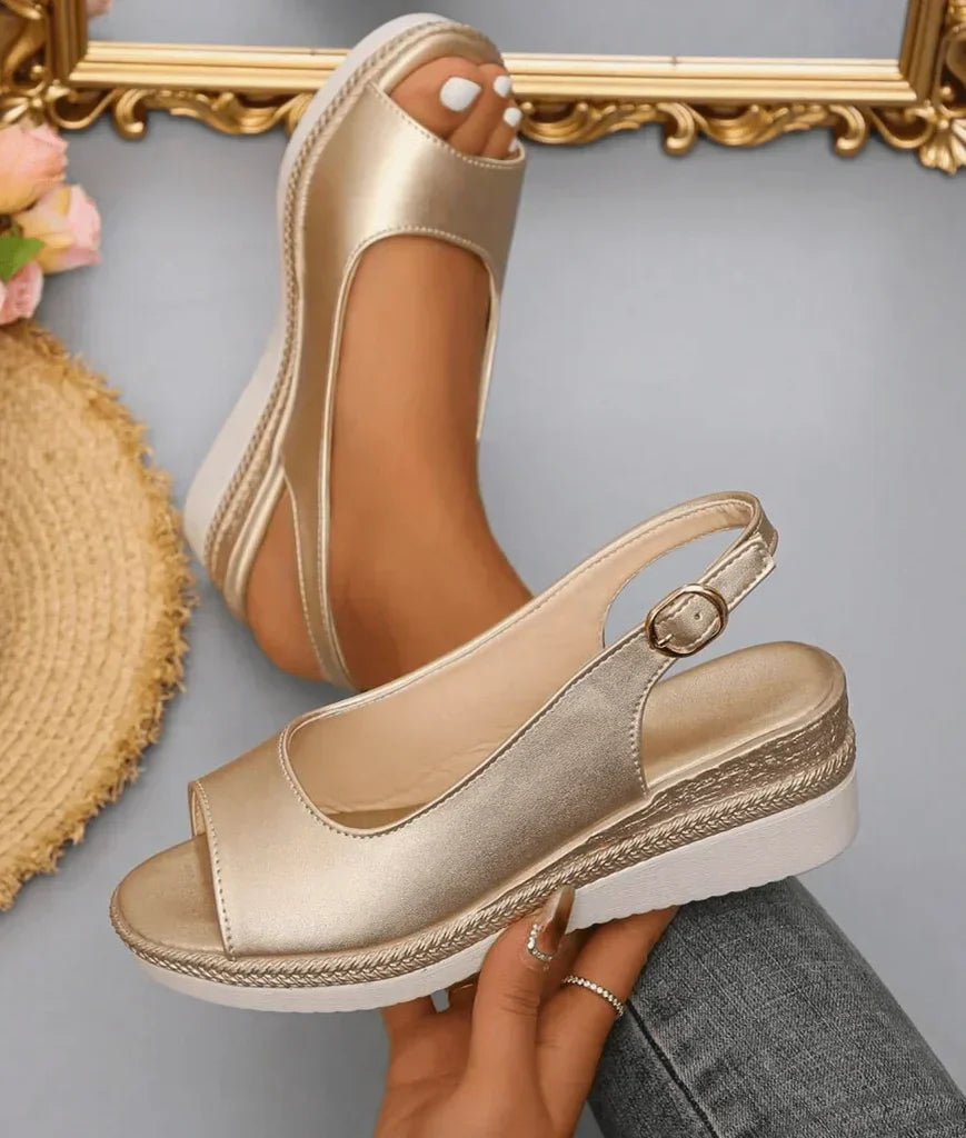 Rena Wedge Sandal