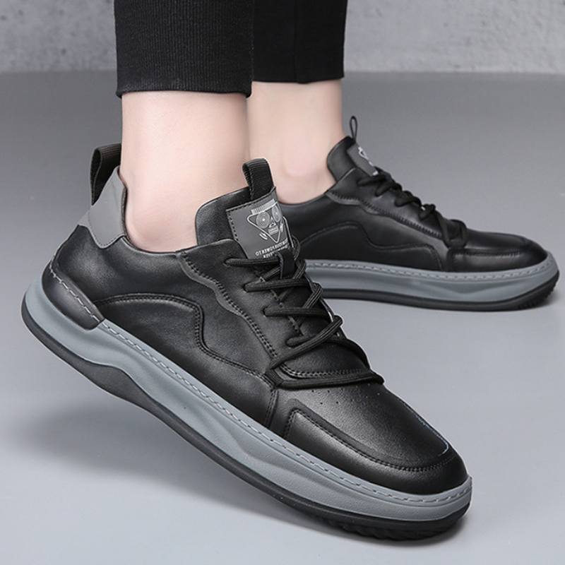 Lorenzo Leather Trainers