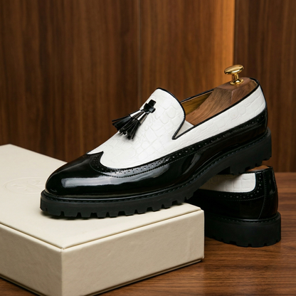 Rosso Brogue Loafer
