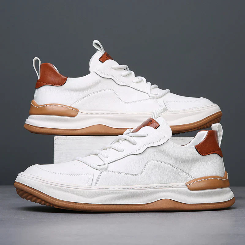 Lorenzo Leather Trainers