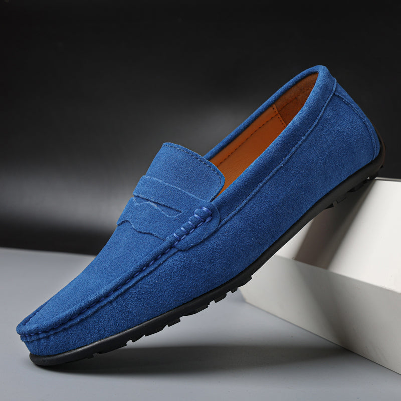 Le Dreux Suede Loafers