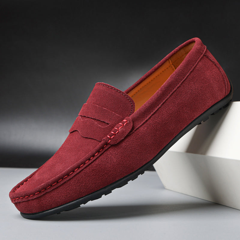 Le Dreux Suede Loafers